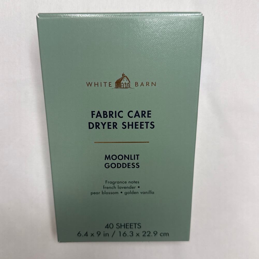 Bath and Body Works Moonlit Goddess - Fabric Care Dryer Sheets 40ct